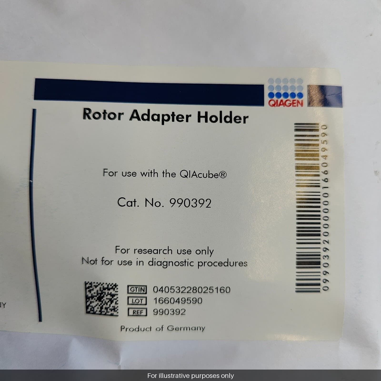 Rotor Adapter Holder