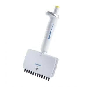 Eppendorf Reference® 2 12-channel, variable, 10 - 100 µL, yellow