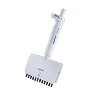 Eppendorf Reference® 2 12-channel, variable, 30 - 300 µL, orange