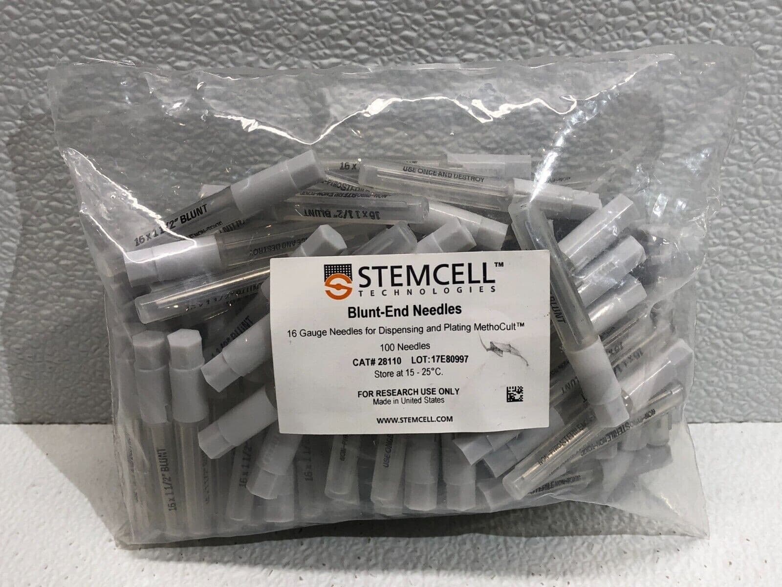 16 Gauge Blunt End Needles, 100/pk