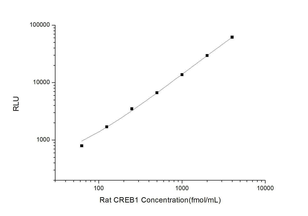 Rat CREB (Cyclic AMP Response Element Binding Protein) CLIA Kit (RTES00161)