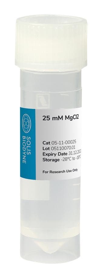 25 mM MgCl2